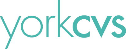 YCVS-Logo_Teal-RGB teal coloured logo with the words York CVS