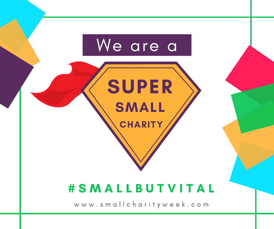 SCW Small but vital Facebook ver 3 We are a super small charity