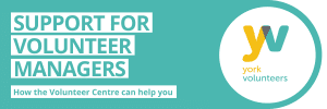 Support for Volunteer Managers Banner