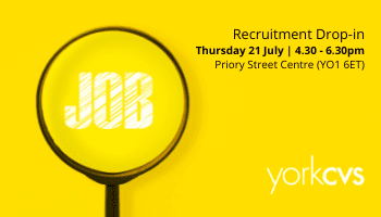 Join our team! Recruitment drop-in event 21 July, 4.30pm – 6.30pm, Prioy Street Centre