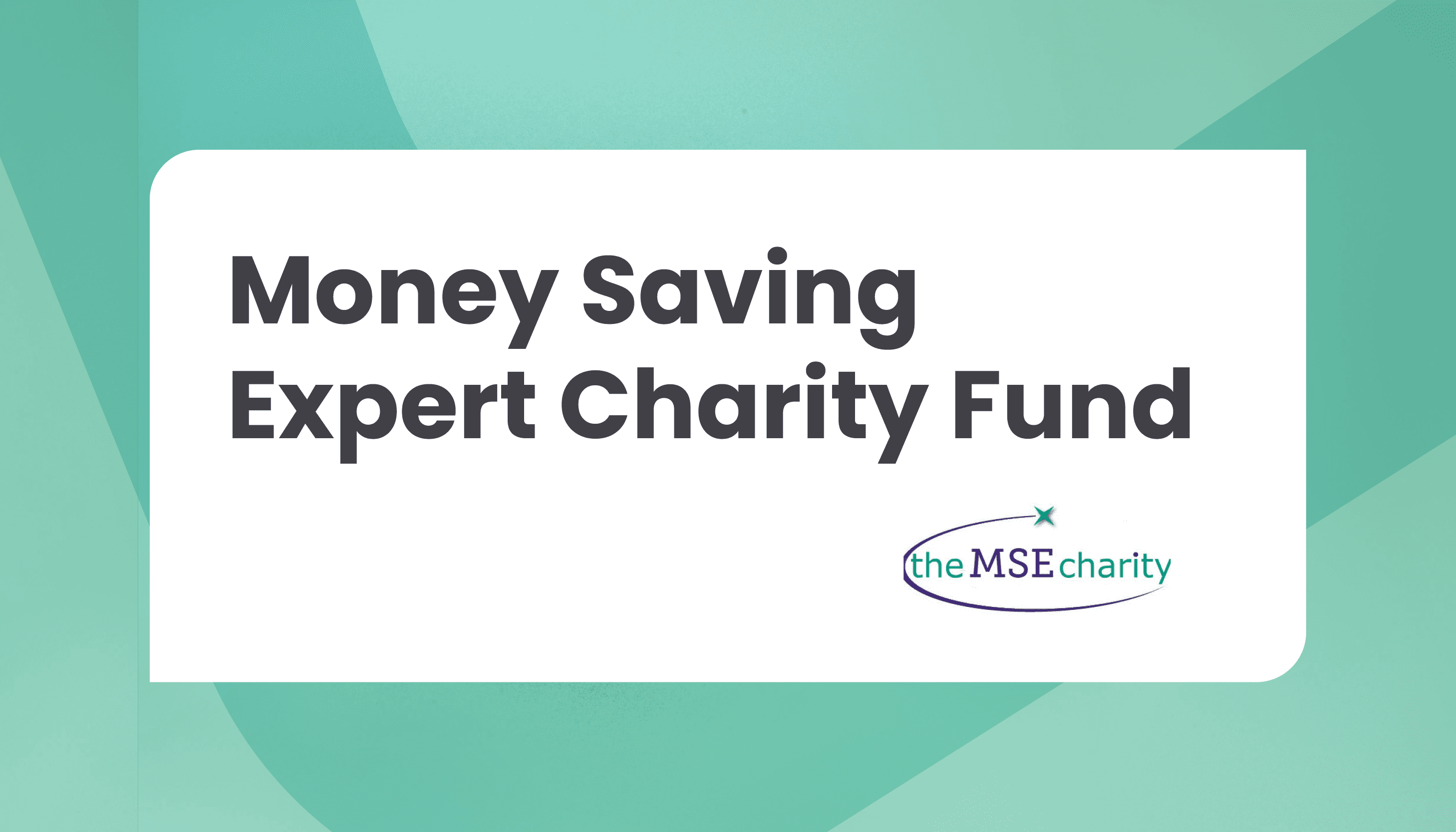 FUNDING ALERT: The MSE Charity – Apply from Monday 15 January