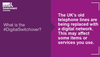 Are you ready for the digital switchover? Be prepared and share with others