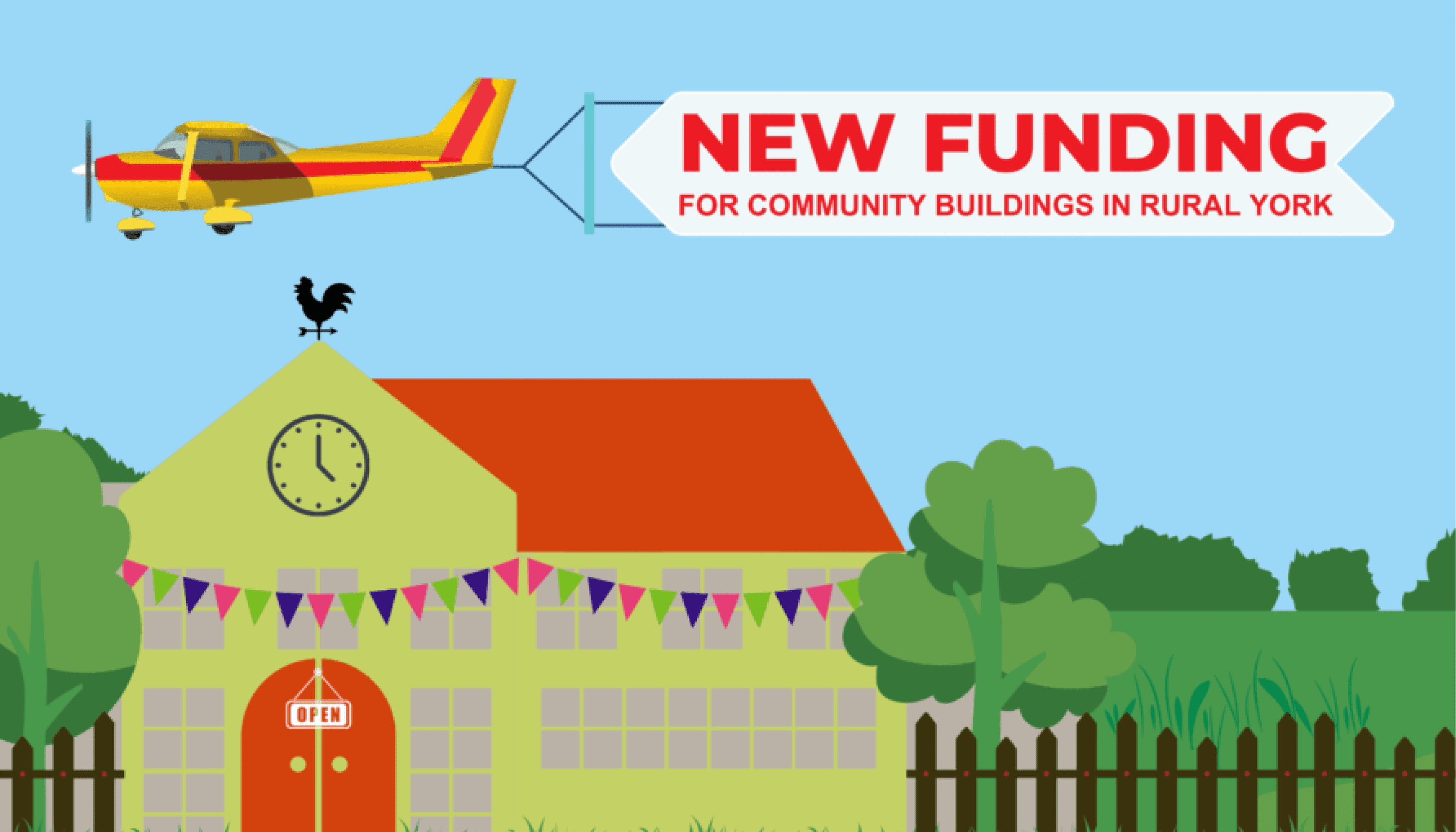 FUNDING ALERT: The Community Buildings Fund – Closing date 6 September 2024
