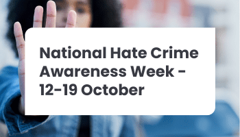 Free online webinars during Hate Crime Awareness Week 12-19 October