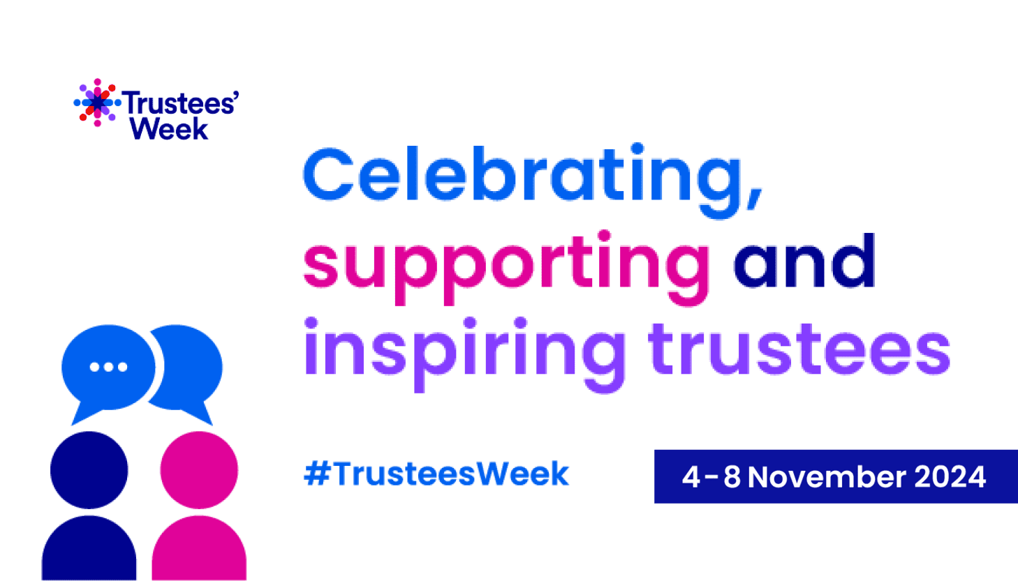 Trustees’ Week 4 – 8 November – Celebrating, supporting and inspiring trustees