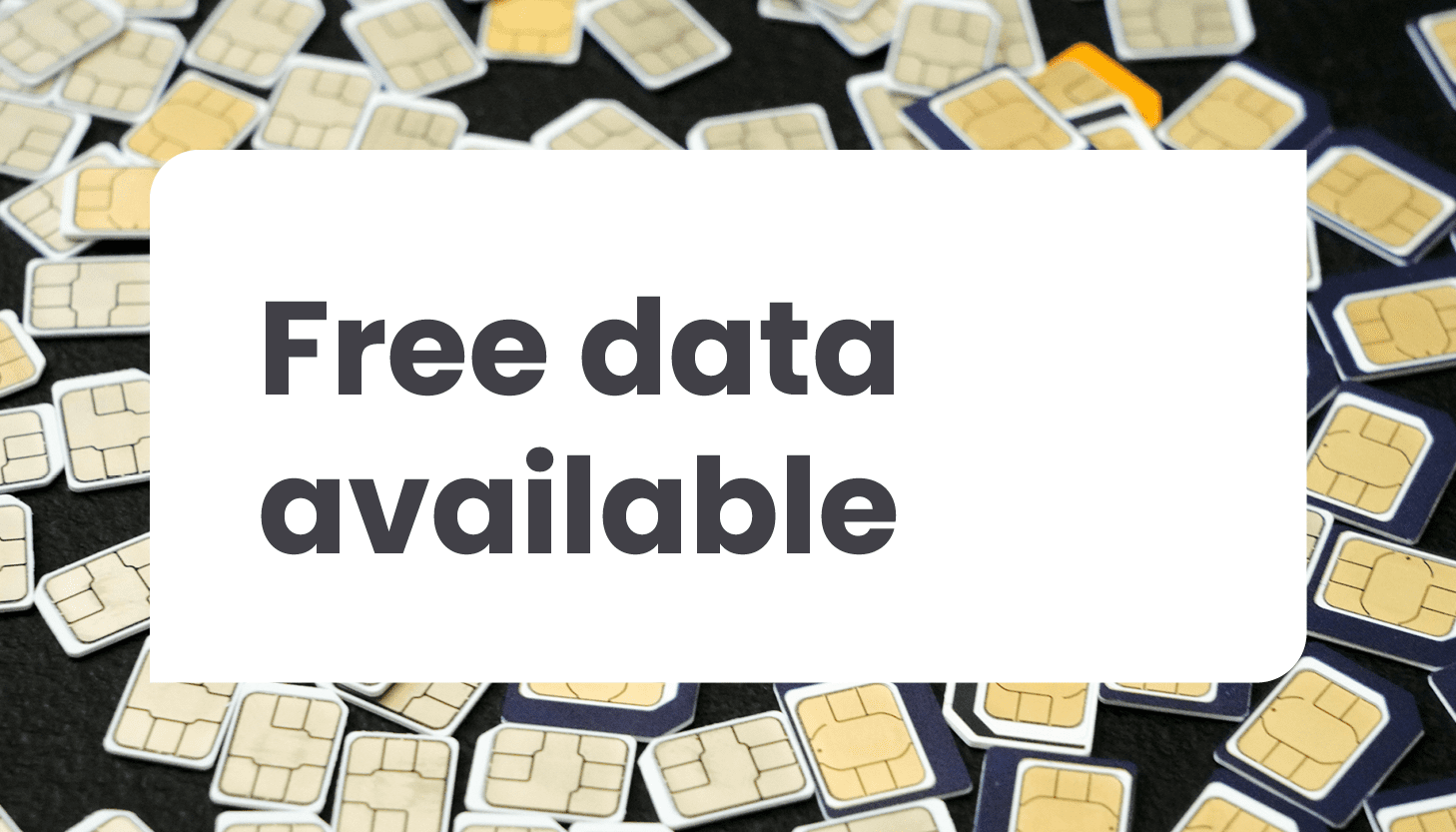 Free data available from National Databank Hubs tackling digital poverty