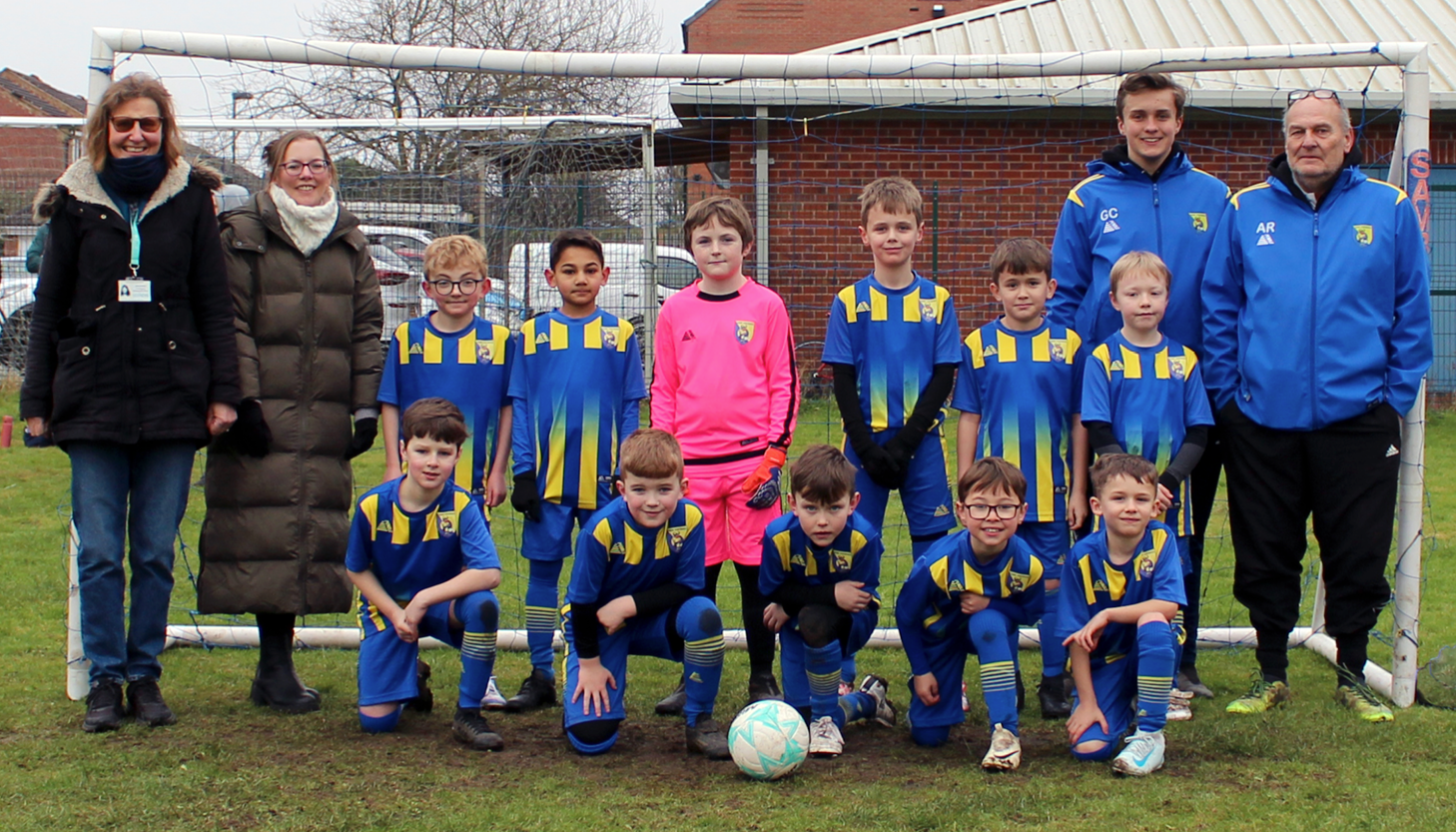 DEVELOPMENT SUPPORT: Local under-9s football team scores big with new kit sponsorship