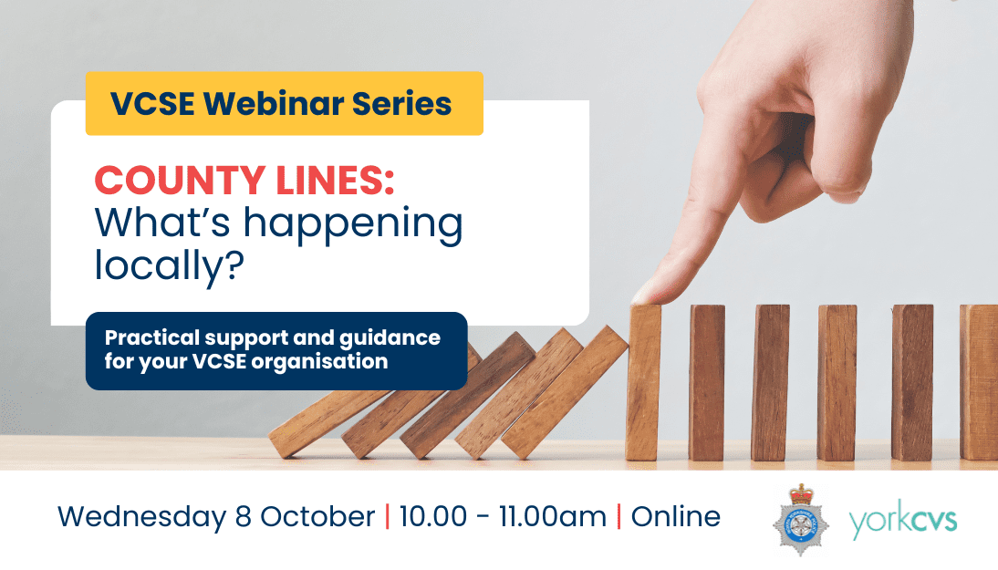 VCSE Webinar Series: County lines (what’s happening locally?)