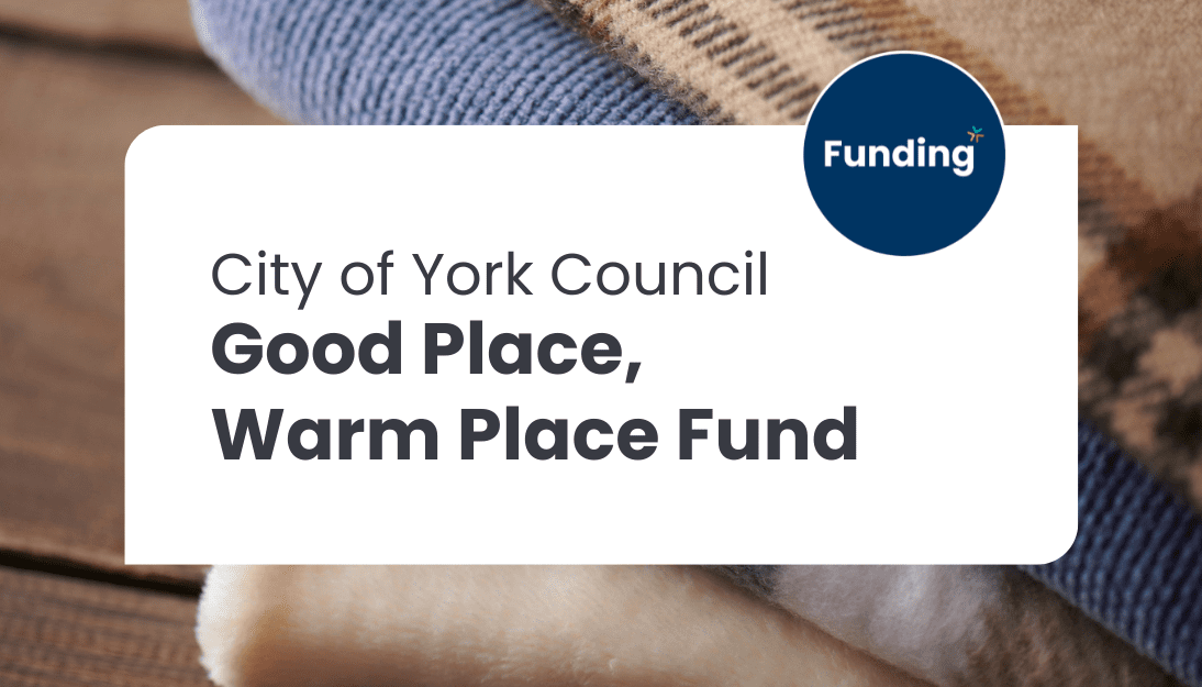 Good Place, Warm Place Fund: Closing date 5 October
