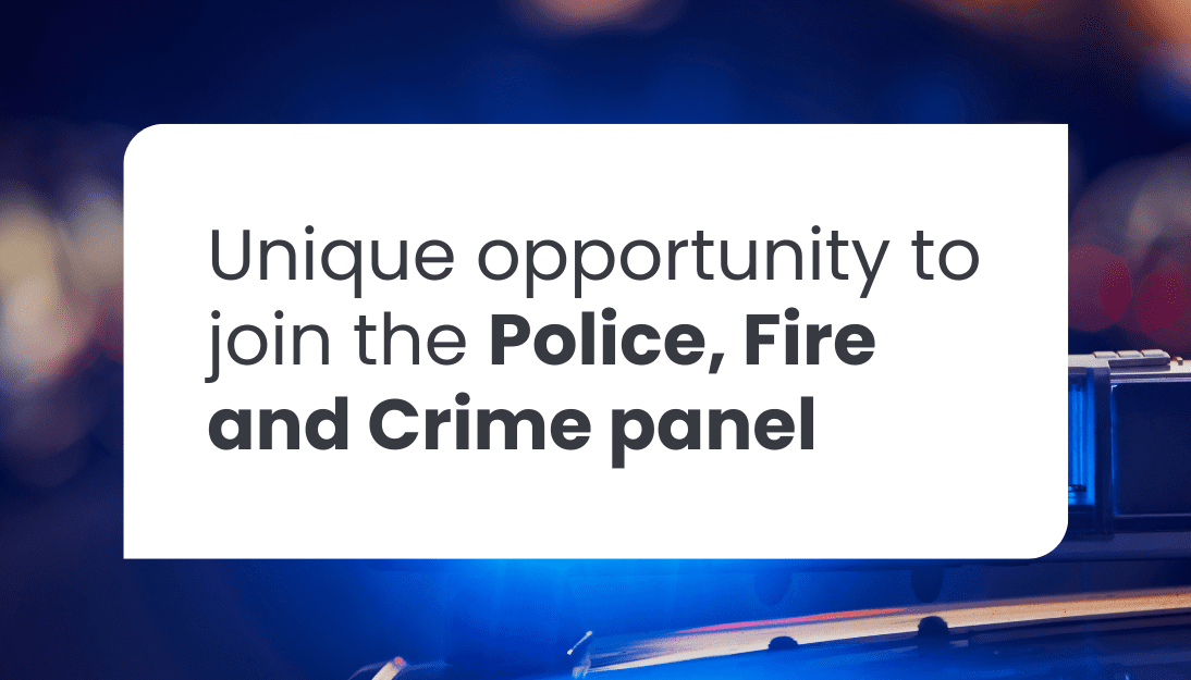 Unique opportunity to join the Police, Fire and Crime panel as an independent co-opted member