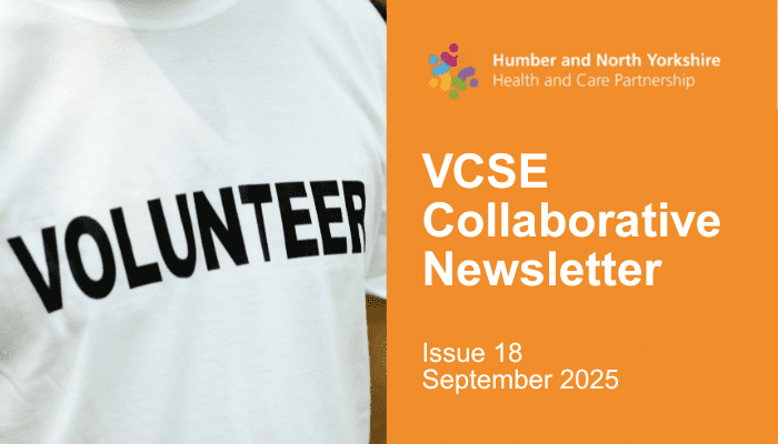 Latest newsletter from Humber and North Yorkshire VCSE Collaborative now available