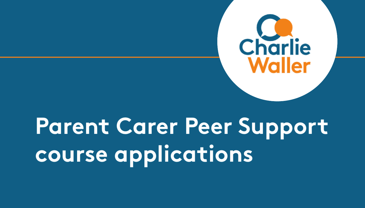 Fully funded Parent Carer Peer Support course applications are now open