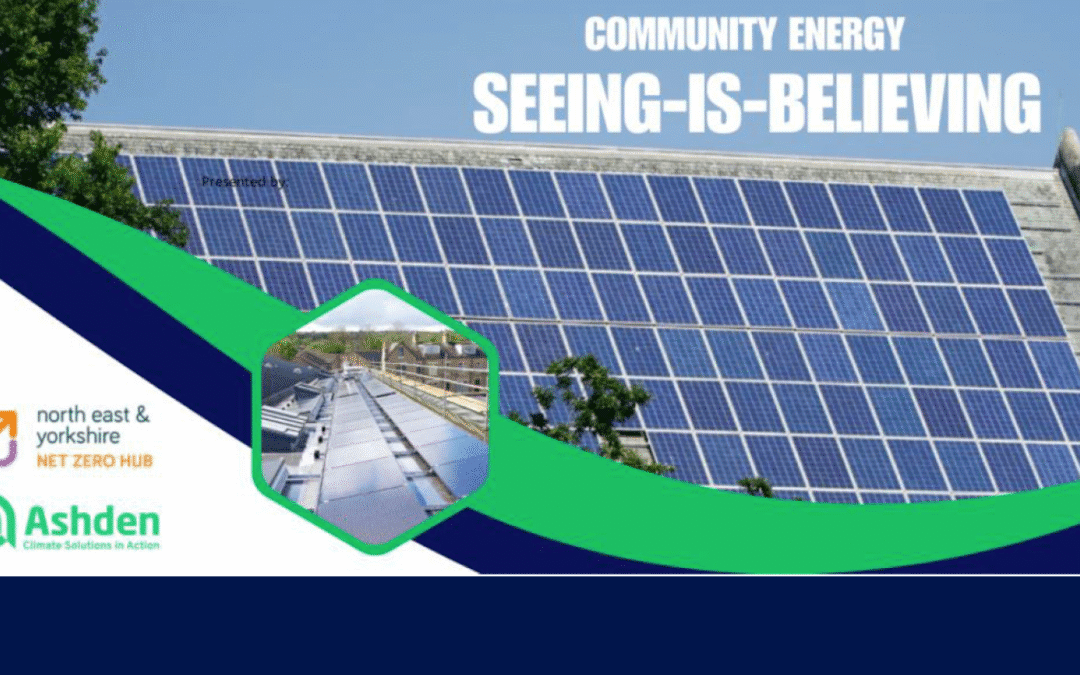 EVENT: How community groups and local authorities can develop, fund and install renewable energy projects