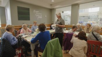 Image of an Age UK community cafe at Morrisons
