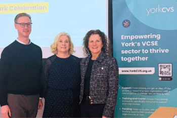 Image of Lee Probert, Alison Semmence and Cllr Claire Douglas