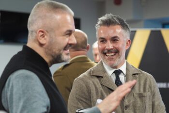 Mayor David Skaith and Mayor Oliver Coppard