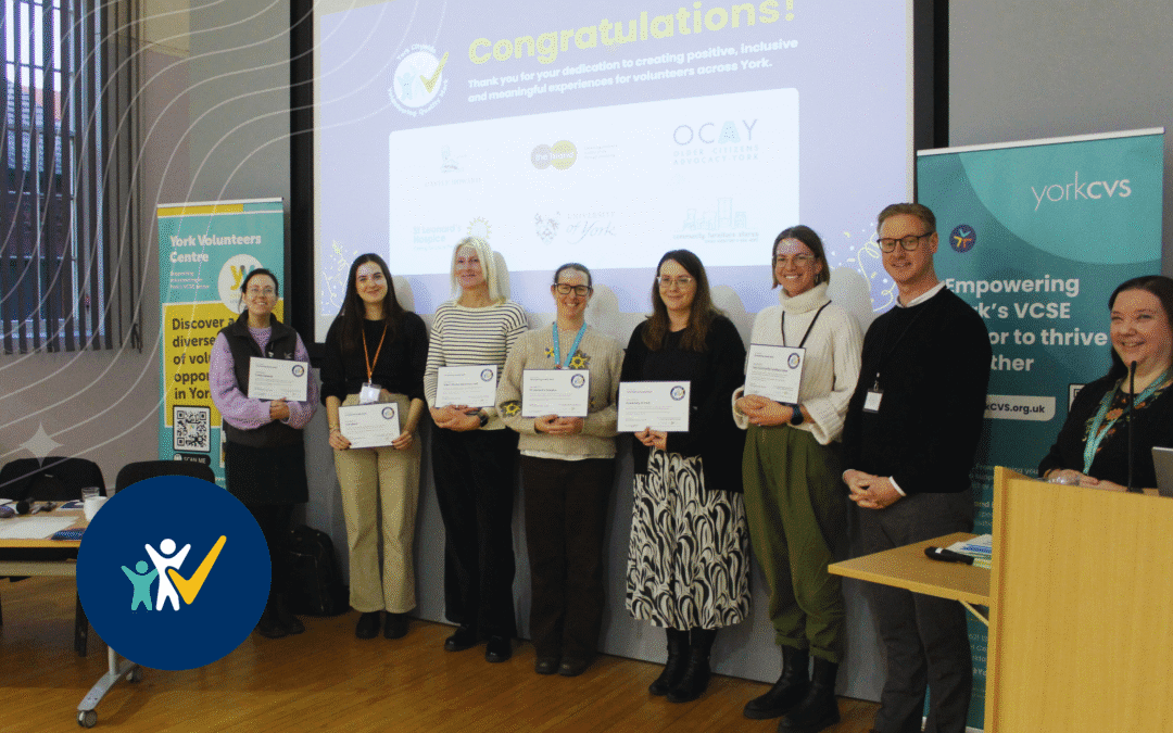 York Citywide Volunteering Quality Mark launched to celebrate and strengthen volunteering across the city