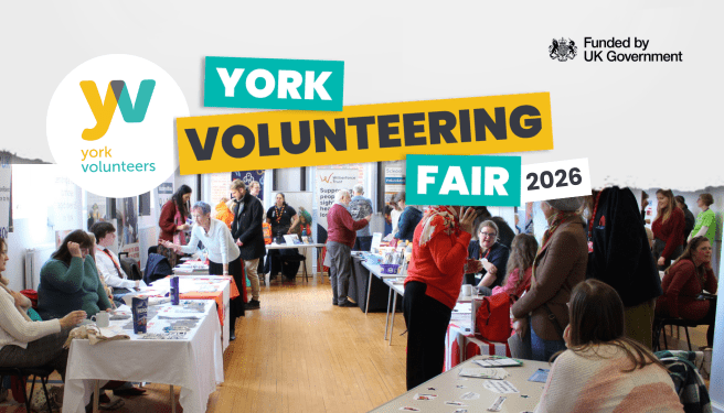 Find the perfect volunteering role at the York Volunteering Fair 2026!