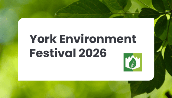 Take part in York Environment Festival – Call for events opens on 1 May