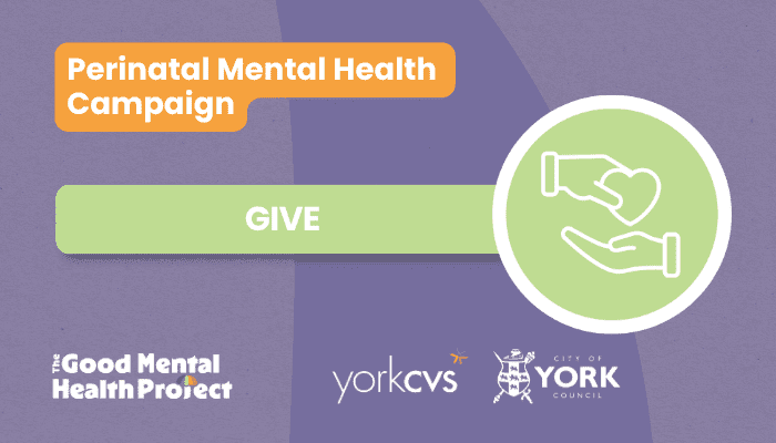 Day 5: Give – Why giving matters for Perinatal Mental Health