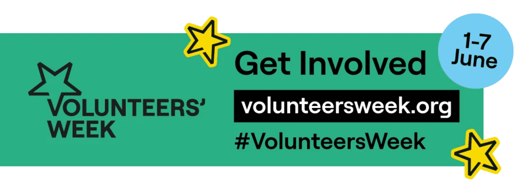 Volunteers Week 1 - 7 June 2026