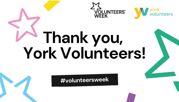 Saying a huge THANK YOU to all the York Volunteers who make our city great!