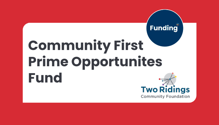VCSE Funding: Community First Prime Opportunities Fund