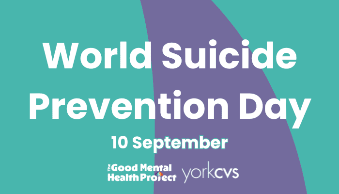 World Suicide Prevention Day: See it. Say it. Signpost it.