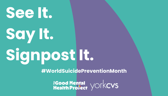September is World Suicide Prevention Month