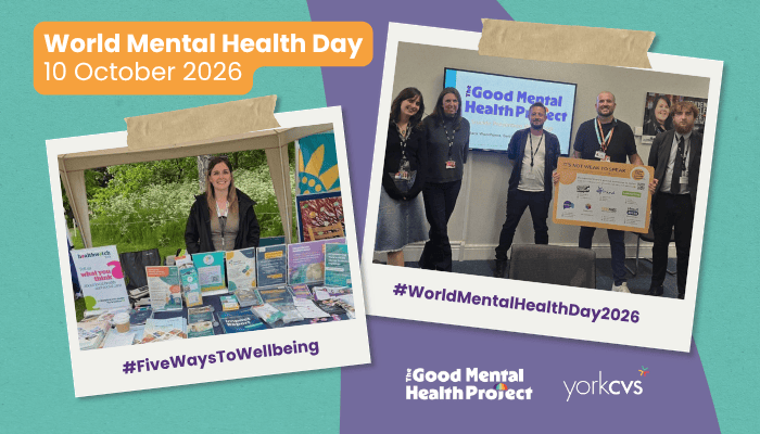 World Mental Health Day 2026 – Looking after your Mental Health using the Five Ways to Wellbeing