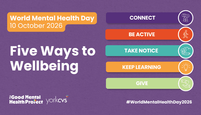 World Mental Health Day 2026 – Five Ways to Wellbeing