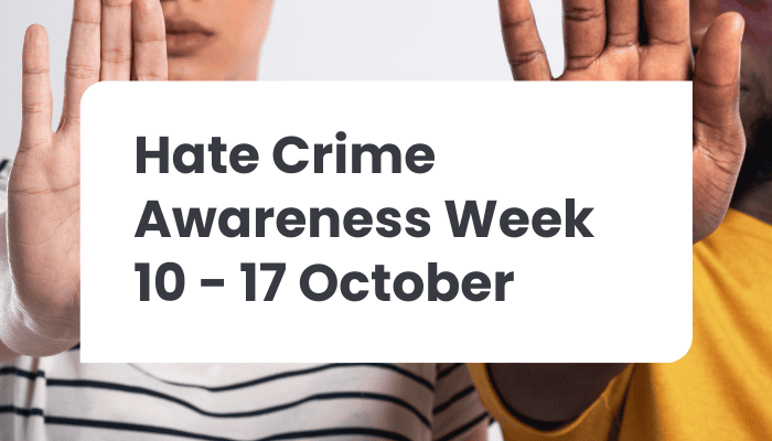 Free webinars for Hate Crime Awareness Week 2026